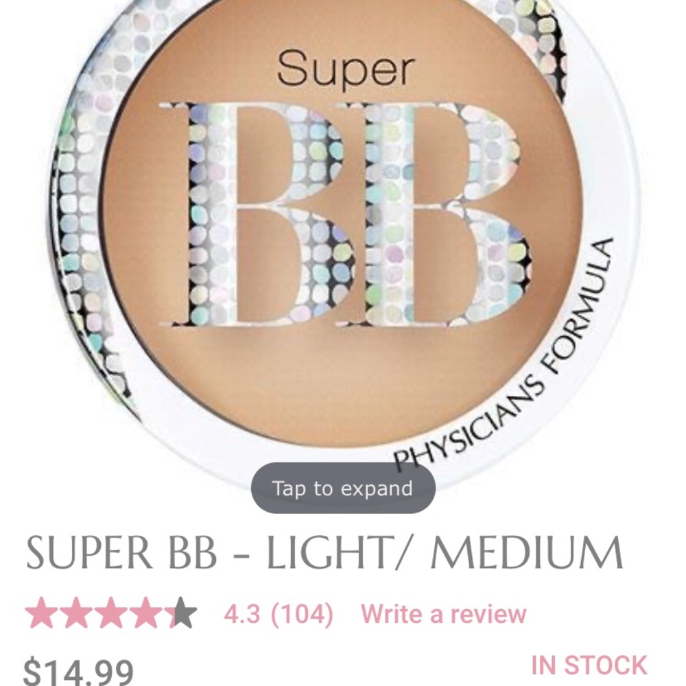 Physicians Formula BB Powder | Medium/Deep | NWT